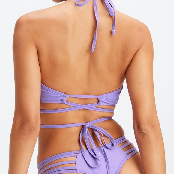 Fabletics Wrap Around Bandeau Bikini Top And Strappy Bikini Bottom Set Size XS - Picture 5 of 7